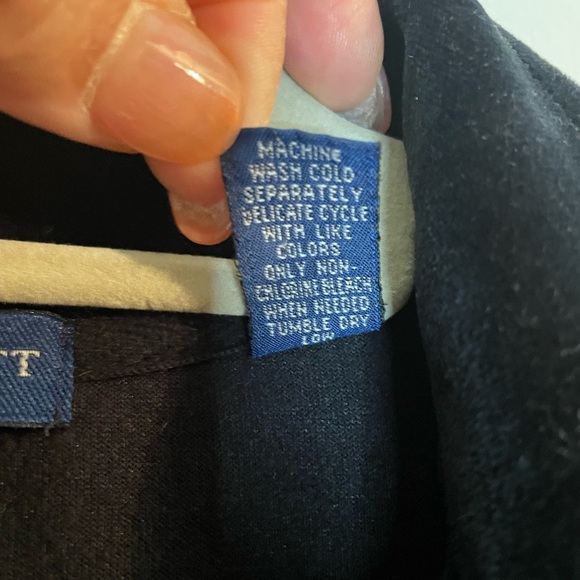 KAREN SCOTT Black Velvet Vest w/Zip Up & Pockets Size XL - Picture 3 of 5